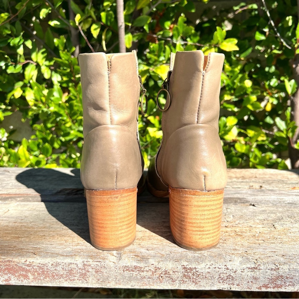 BEEK Falcon Leather Ankle Boots Size 7 - Picture 5 of 14